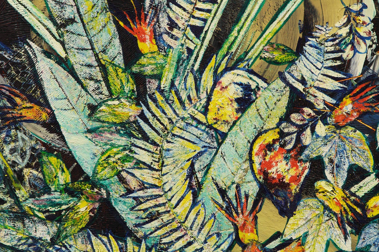 Paraiso Compartido - Painting by Arnoldo Roche-Rabell