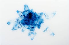 Negativ Negativer Stern (Blau)