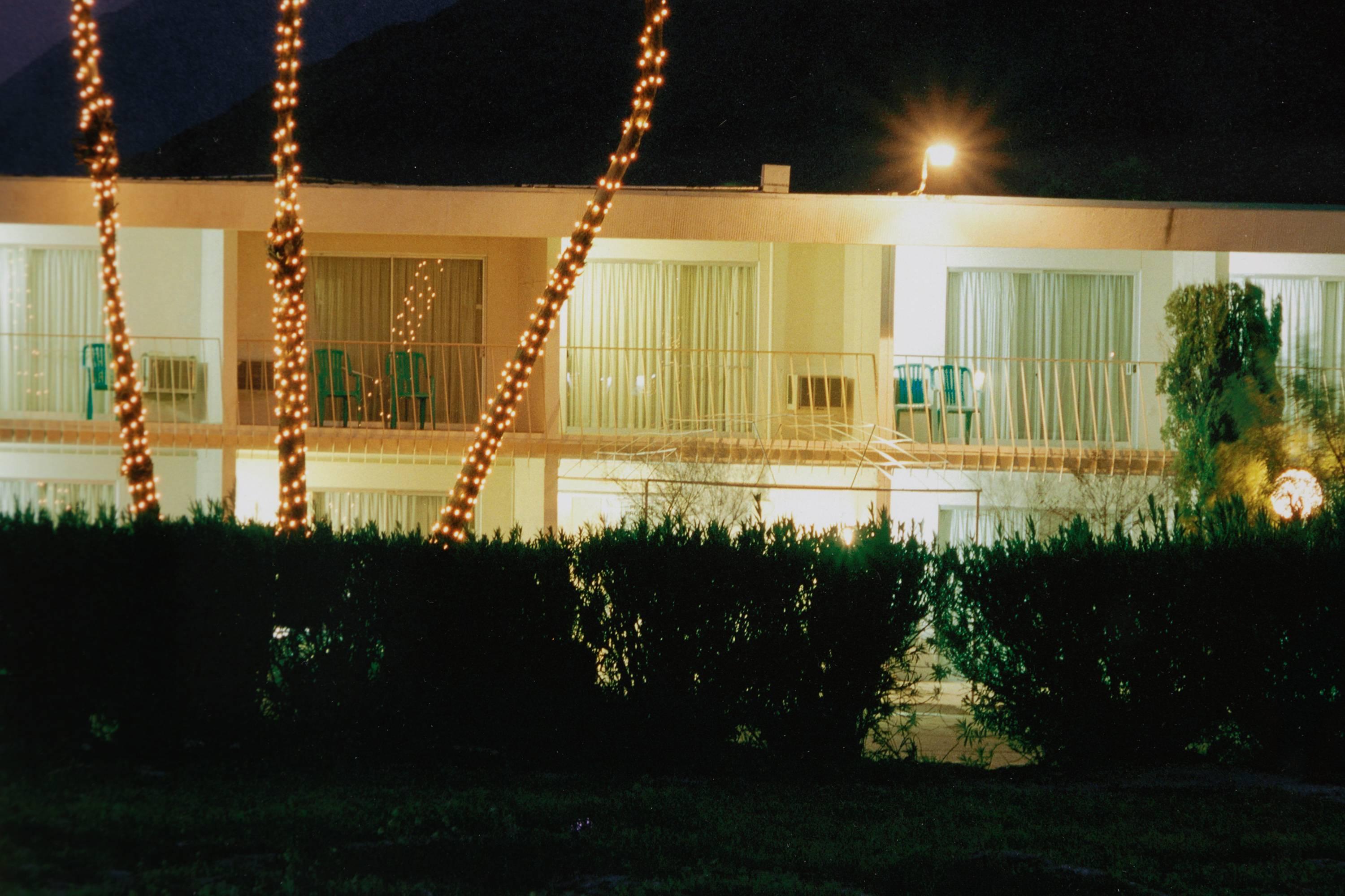 Palm Court Inn, Highway 111 - Contemporary Photograph by Robert Polidori