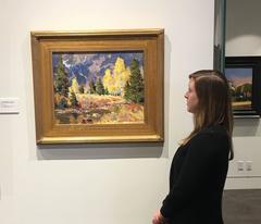 pens-Ohrensessel mit Moos