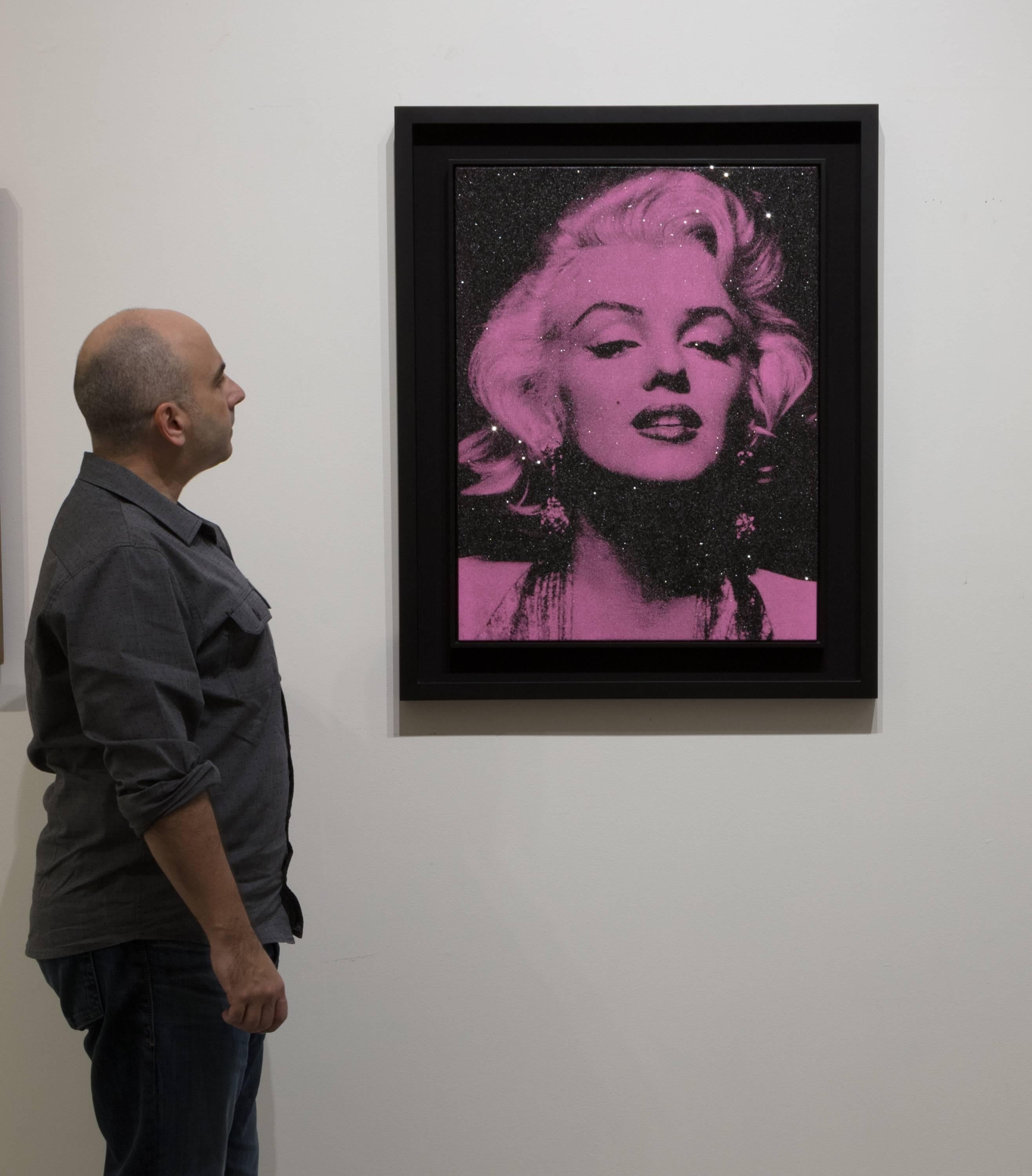 Marilyn Portrait - Print by Russell Young