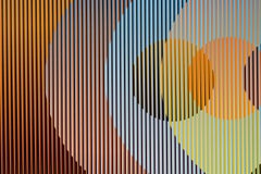Color Aditivo Panam Círculos 9 - Limited Edition Op Art, chromography on PVC
