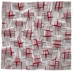 CV294 - Unique Signed Op Art Cut & Shaped Polymer Work, 2013
