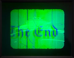 The End - Set of Four Framed Glass Holograms