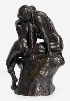 Bon Génie, Taille originale - original small scale bronze figurative sculpture