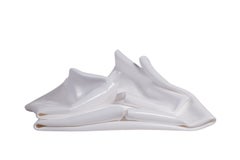 Hadron (white) - Unique signed contemporary sculpture/wall installation, 2026