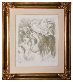 Le Chapeau Epingle (The Pinned Hat) 1E Planche - Signed Lithograph, 1897