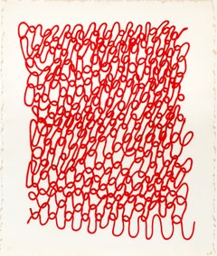Crochet I - Signed Limited Edition Mixografía Print on Handmade Paper, 1998
