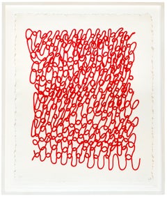 Crochet I - Signed Limited Edition Mixografía Print on Handmade Paper, 1998
