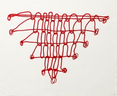 Crochet III - Tirage en édition limitée et signé sur papier fait main, 1998