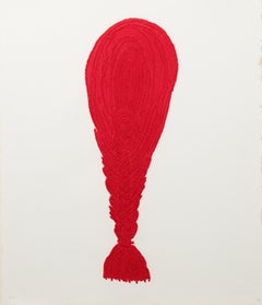 Crochet V - Tirage en édition limitée et signé sur papier fait main, 1998