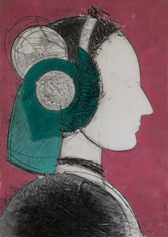 Profil I - Tirage en édition limitée signée sur papier fait main, 2003