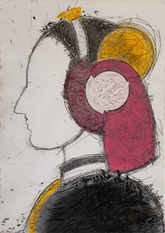 Perfil II - Tirage en édition limitée signée sur papier fait main, 2003