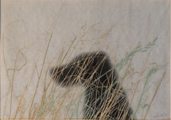 Perro - Lámina de mixografía en edición limitada y firmada sobre papel artesanal, 1994