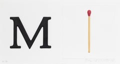 A B C Art (Bajo relieve) Parte II: PMBWFDLJ (Pangram) - Lámina de edición limitada