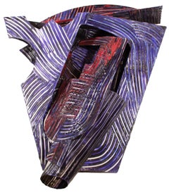 ABSOLUT (Studie) – Abstrakte Wandinstallation, Skulptur, 1991