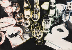 After the Party - Signed Limited Edition Still-Life Screen Print, 1979
