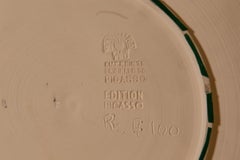 Profil de Jacqueline (Jacqueline's Profile) - Limited Edition Ceramic Plate 1956