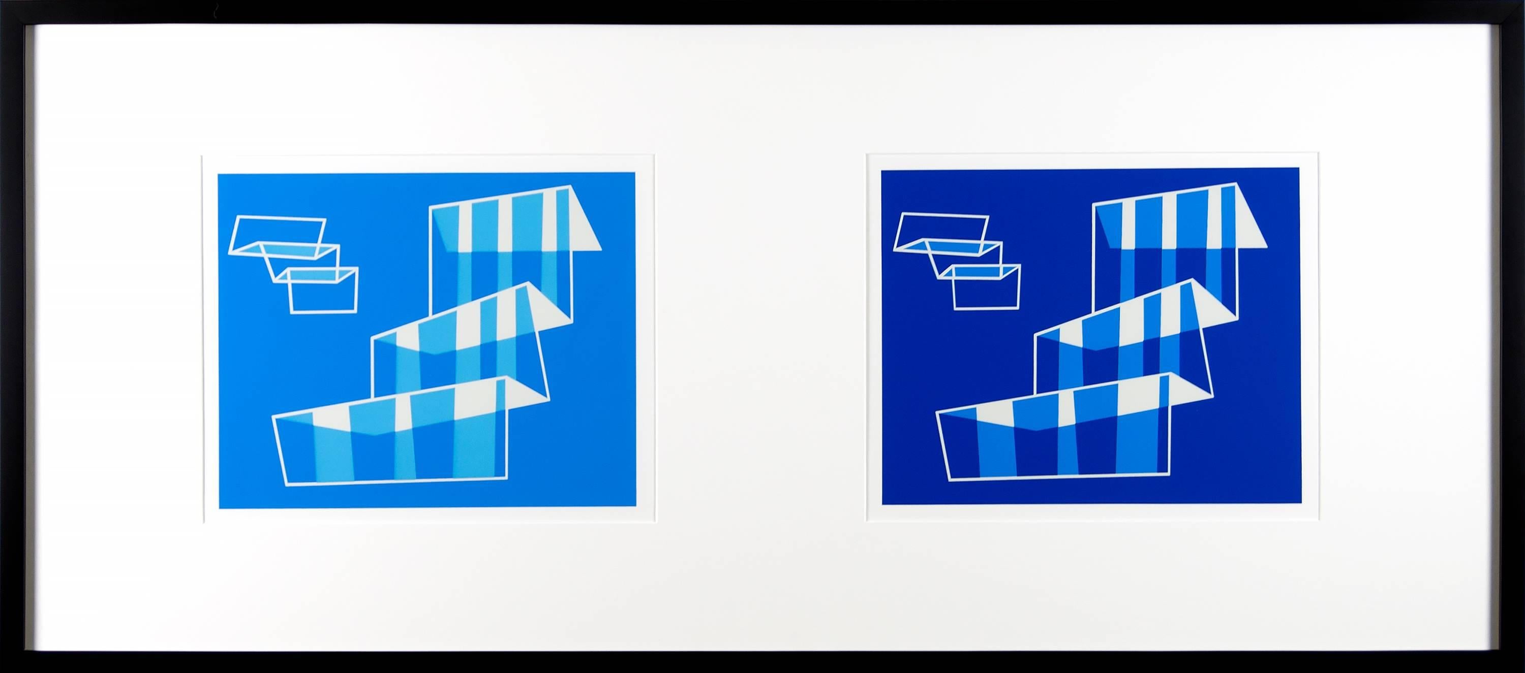 Die Konstruktion: Articulation 1981.524.1.1 – Print von Josef Albers