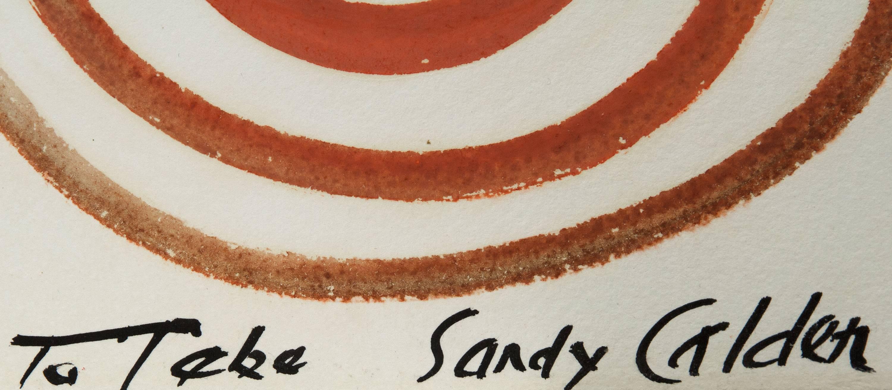 Untitled - Painting by Alexander Calder