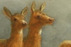 Three Deer and a Stag (Monarch of the Plains)