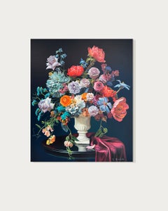 And if the world forgets our names K.Husslein Flower Hyperrealistic Still life