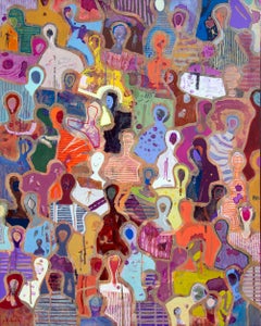 « Emportez un sourire avec vous » de Gaëtan de Seguin - Peinture figurative contemporaine