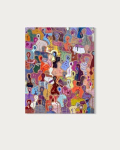 « Emportez un sourire avec vous » de Gaëtan de Seguin - Peinture figurative contemporaine