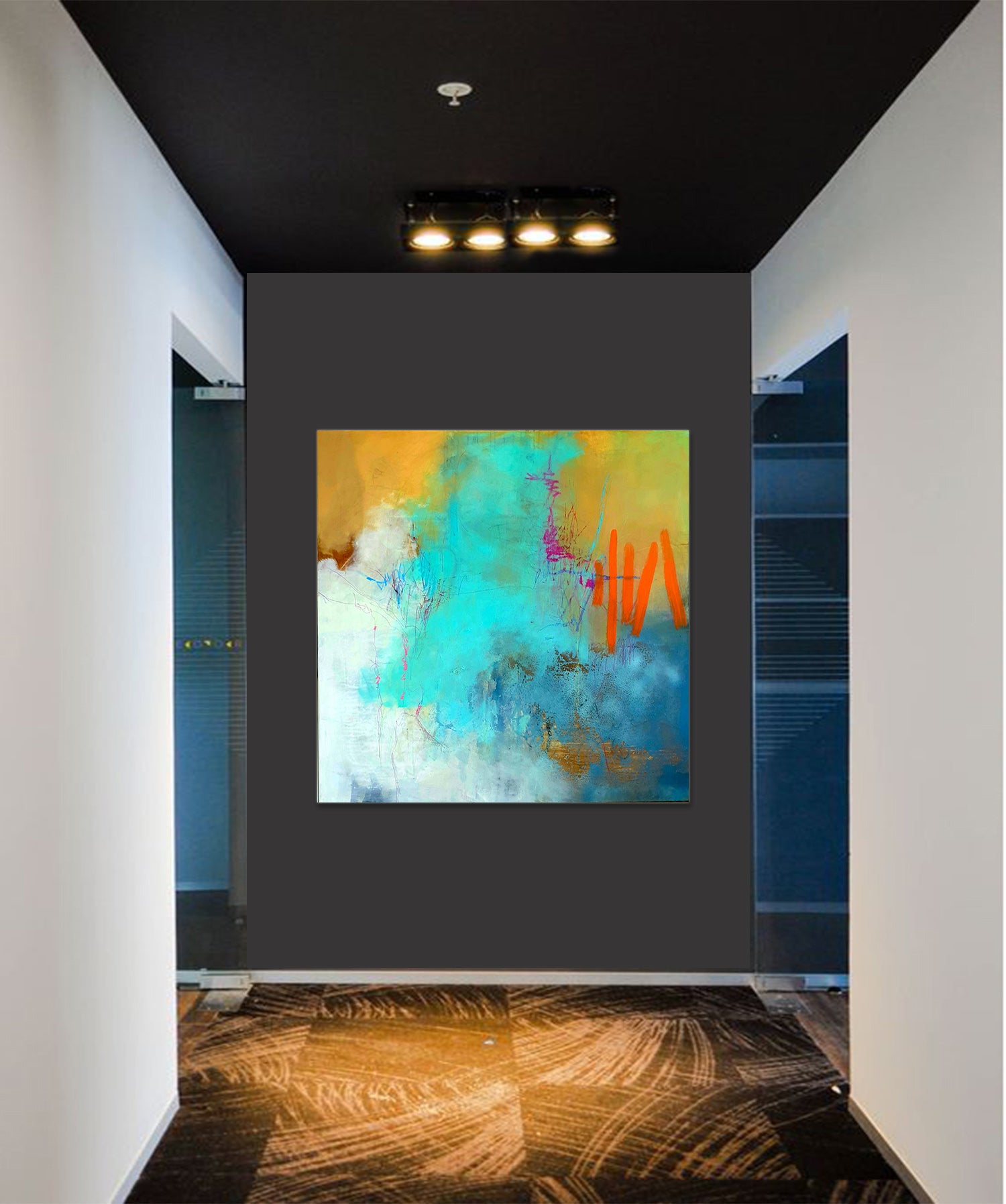 Ruth Schleeh Magic In The Air By Ruth Schleeh Contemporary Red