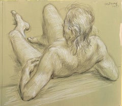 Untitled (Nude Man Reclining) [NM#__]
