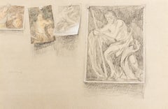 Dessins réalisés en atelier (Étude pour « David et Goliath »)