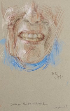 Study for “The New Smile” (Self Portrait)