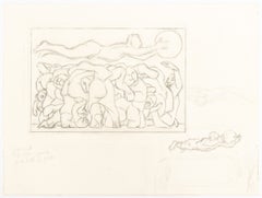 Study for a Bas-Relief Mural