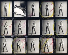 Sans titre (Planche contact d'Andy Warhol)