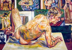 Nude Drawings and Watercolors
