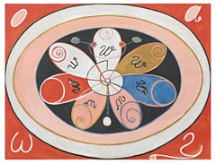 Group IV, no 15 - 21st Century, Abstract, Wool, Rug by Hilma af Klint Foundation
