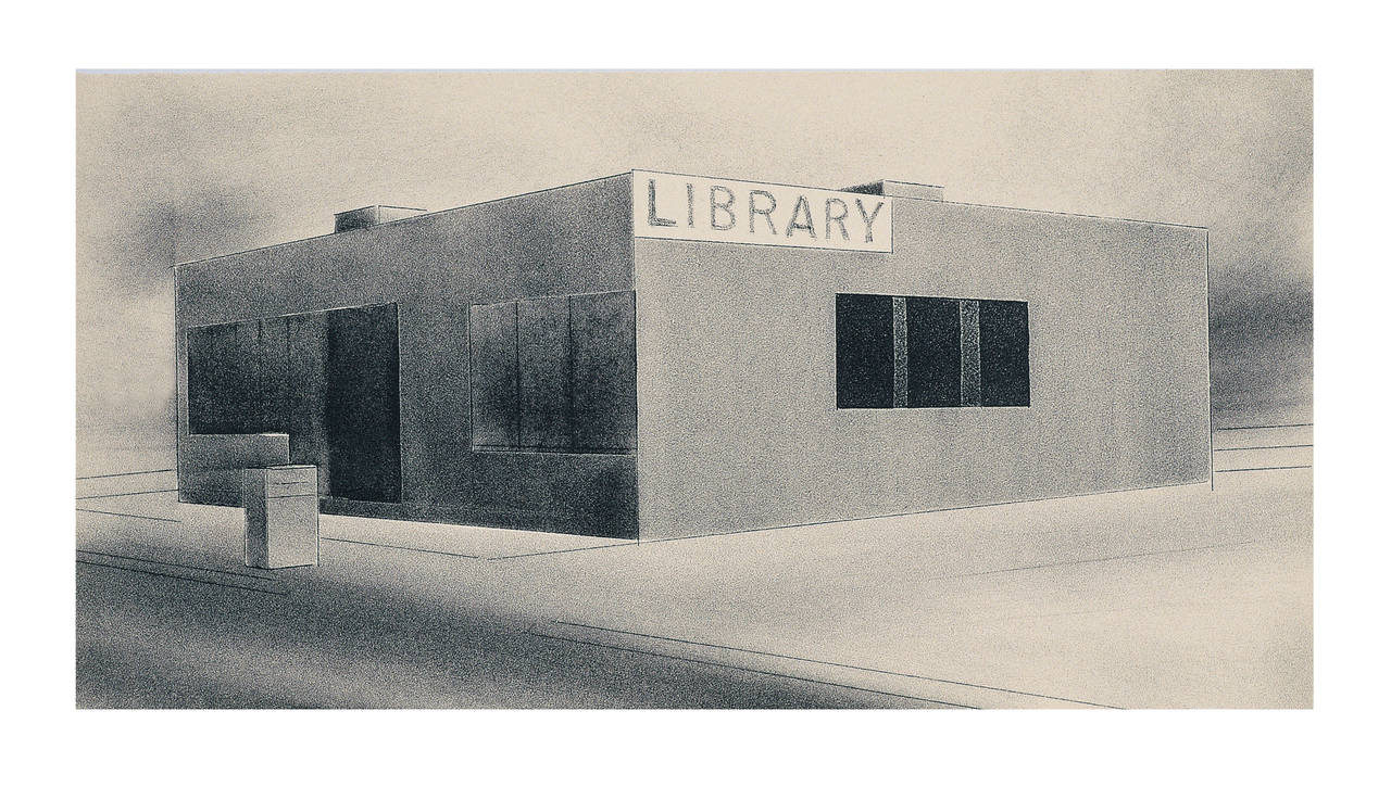 Archi-props - Contemporary Print by Ed Ruscha