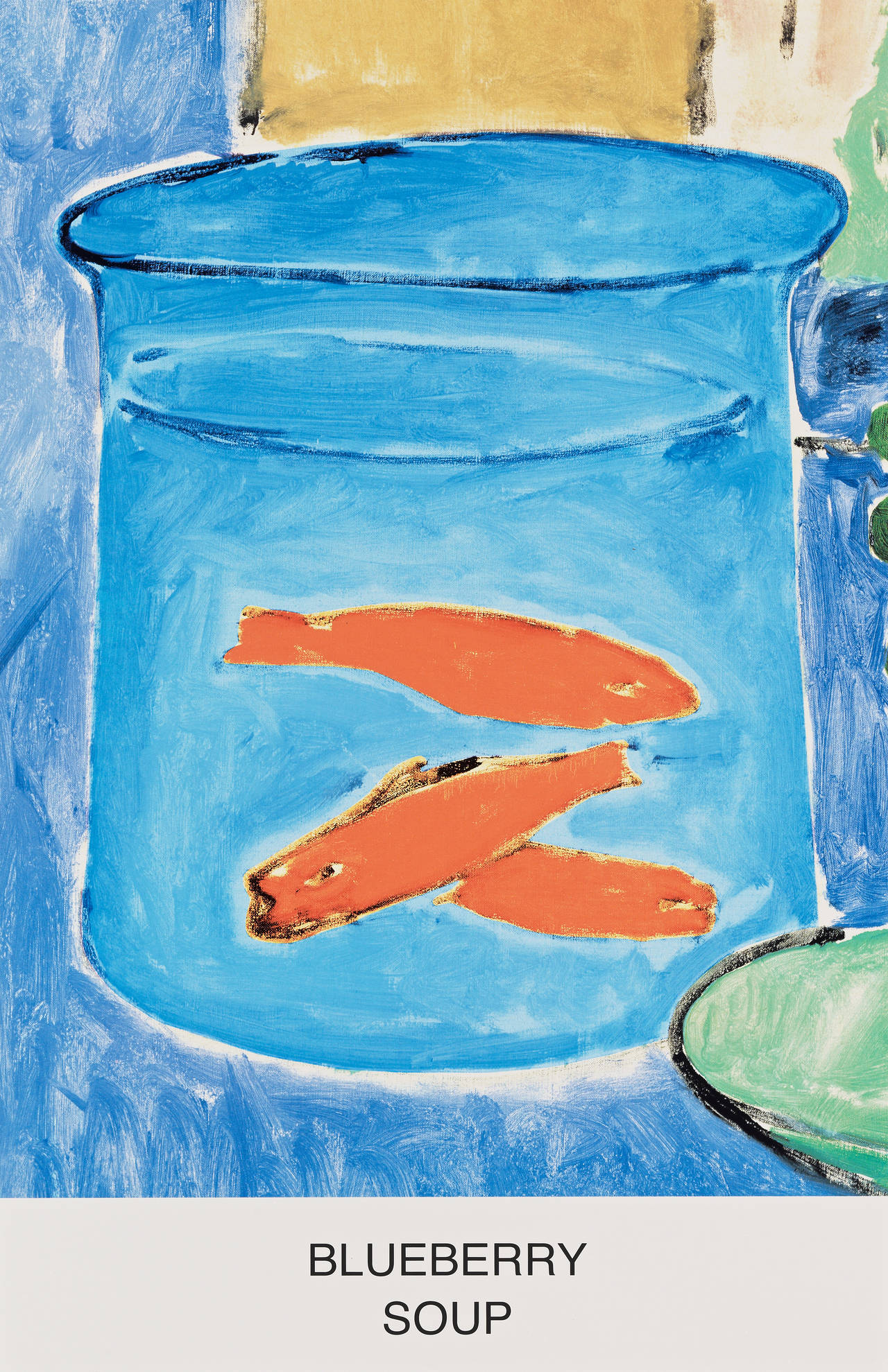 John Baldessari Still-Life Print - Eight Soups: Blueberry Soup