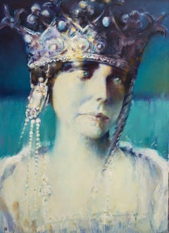 Maria, The Queen of Hearts - Queen Mary of Romania Contemporary Portrait