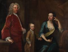Antique Portrait of a Family
