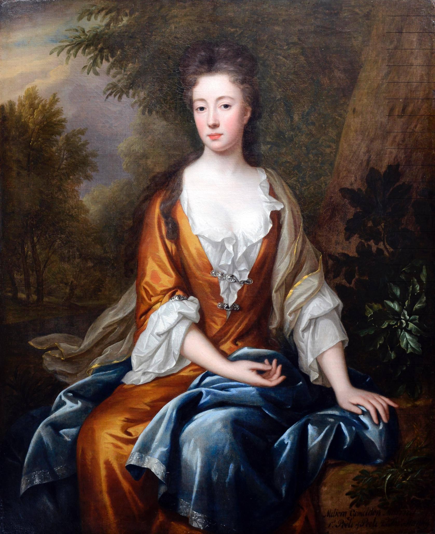 John Van Der Vaart Portrait Painting - Portrait of Meliora Gomeldon