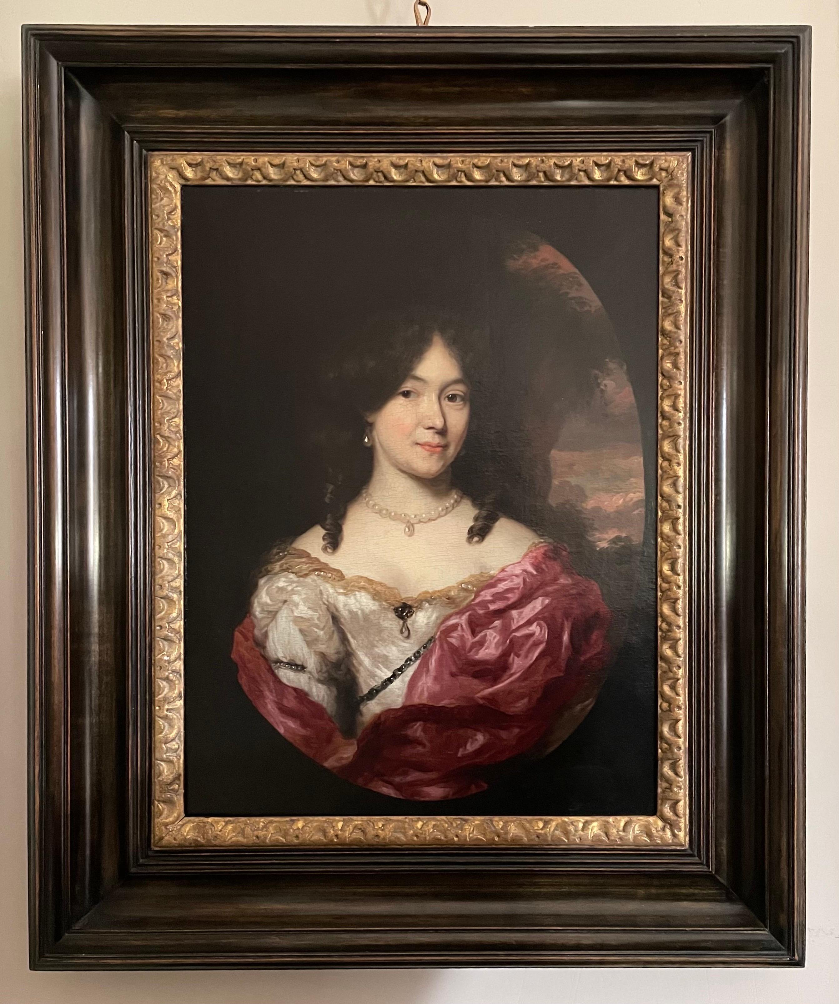 Portrait d'une dame du 17ème siècle  en vente 4