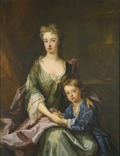 Lady Henrietta Churchill et son fils William