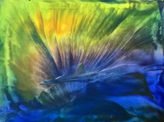 Blue Mixed Media