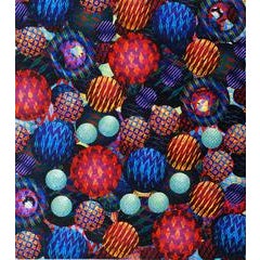 Night Jewels by Aaron Karp, Dynamic Layered Acrylic Painting on Stretched Canvas 9