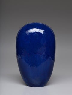 Untitled Dango with Cobalt Glaze by Jun Kaneko, 2013