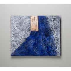 Raku Wall Slab by Jun Kaneko, Wall Mounted Ceramic Slab with Glazes, 2016 6