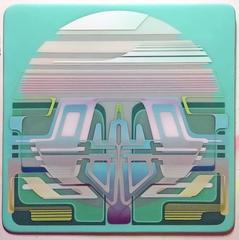 Oracle X by Francesco Lo Castro, Acrylic Layered Between Resin on MDF 8
