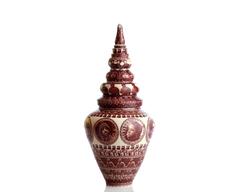 Wheel Thrown Porcelain Vessel with Original Photography