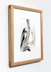 "Book 41" , Silver Gelatin Print, Black and White Abstract Photography, Framed